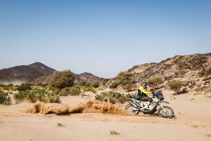 Jan Brabec (KTM) v 4. etapě Rallye Dakar 2021