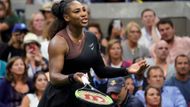 Šílený zápas viděli fanoušci na stadionu Arthura Ashe. Ženská dvouhra na letošním US Open vyvrcholila nezapomenutelným způsobem.