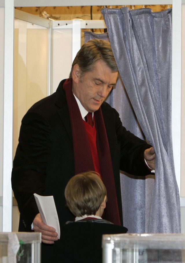 Ukrajina volby Juščenko