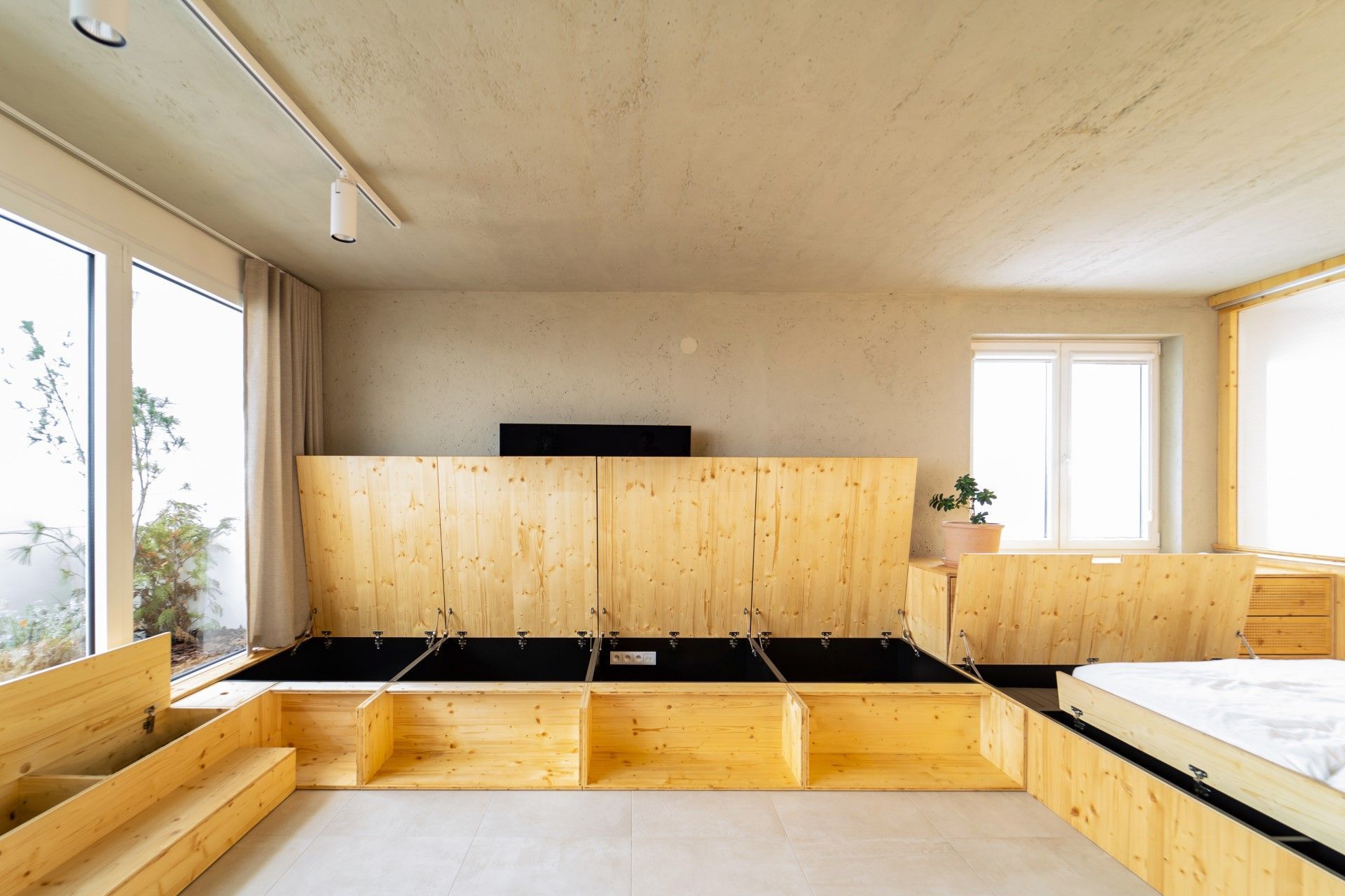 Panelákový byt se saunou