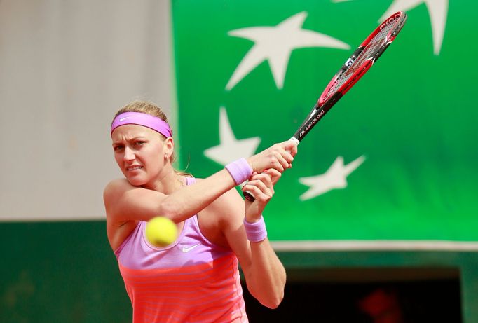 Petra Kvitová ve druhém kole French Open 2015