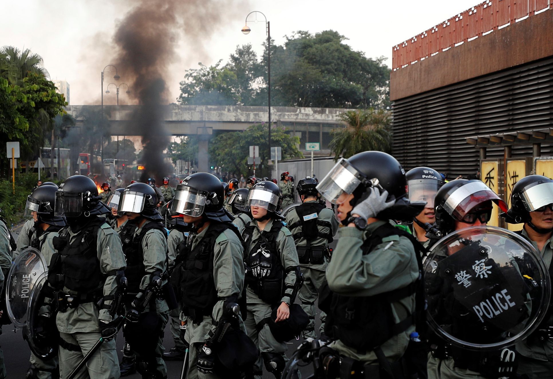 Demonstrace v Hongkongu, 21. a 22. 9. 2019