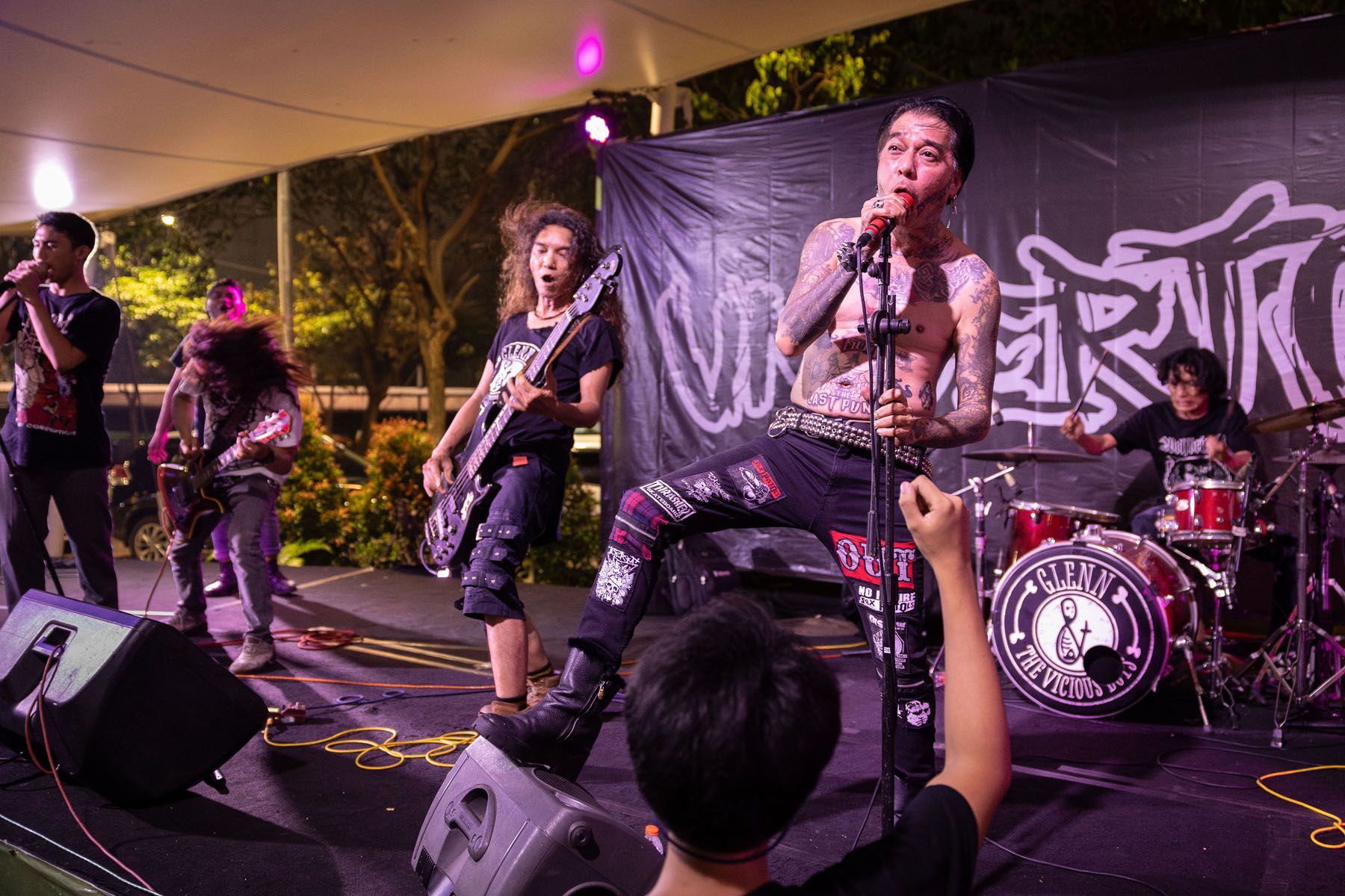 Jakarta, Indonésie, Punk
