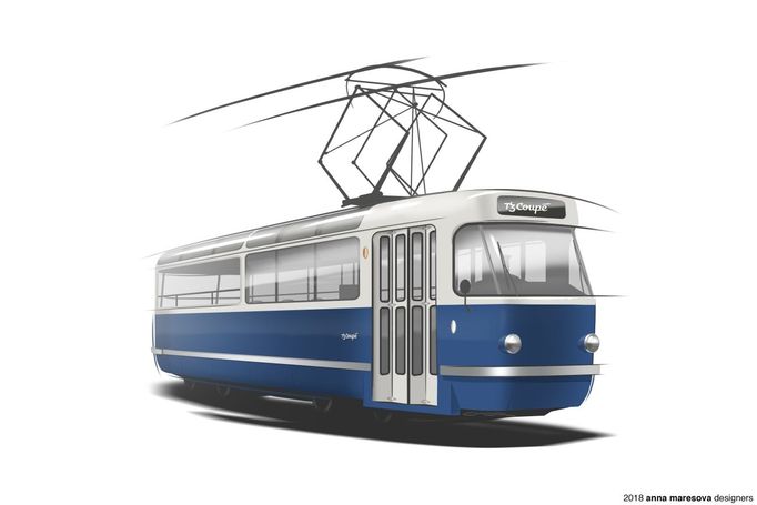 Tramvaj T3 Coupé.