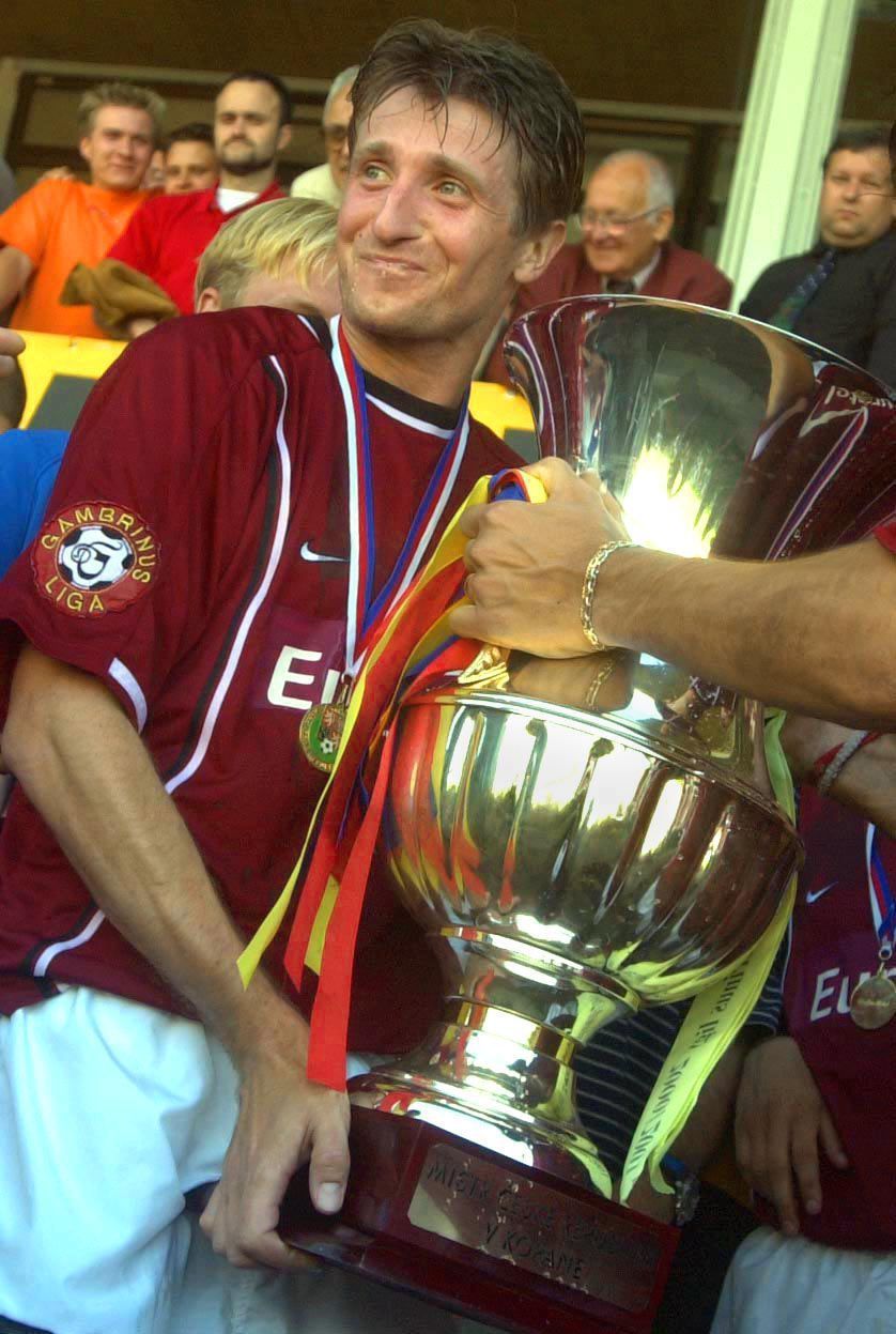 Fotbal, Sparta Praha 2000-2001: Michal Horňák