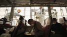 Workers carry out a radiation screening on a bus for a media tour at Tokyo Electric Power Co. (TEPCO)'s tsunami-crippled Fukushima Daiichi nuclear power plant in Fukushima prefecture March 6, 2013, ahead of the second-year anniversary of the March 11, 2011 tsunami and earthquake. Members of the media were allowed into the plant on Wednesday ahead of the second-year anniversary of the March 11, 2011 tsunami and earthquake, which triggered the world's worst nuclear crisis since Chernobyl. REUTERS/Issei Kato (JAPAN - Tags: DISASTER ANNIVERSARY ENERGY) Published: Bře. 6, 2013, 9:12 dop.