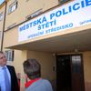 Jiří Dienstbier na návštěvě v Janově a Štětí