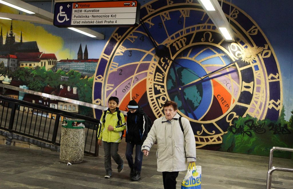 graffiti v Praze - výstava Městem posedlí
