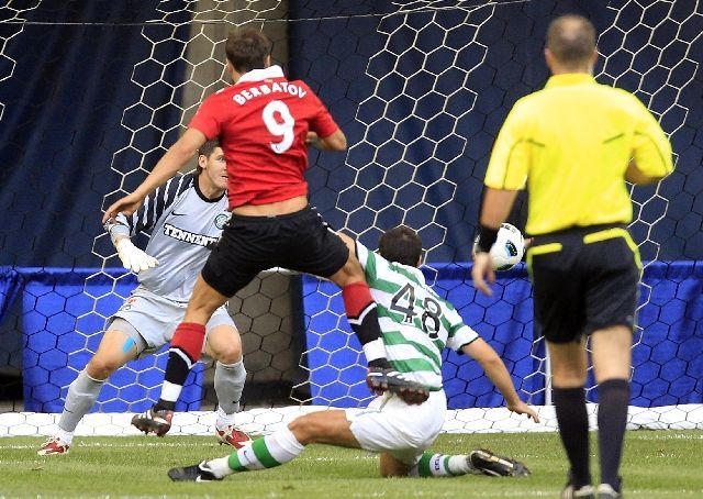 Manchester United vs Celtic Glasgow (příprava v Torontu)