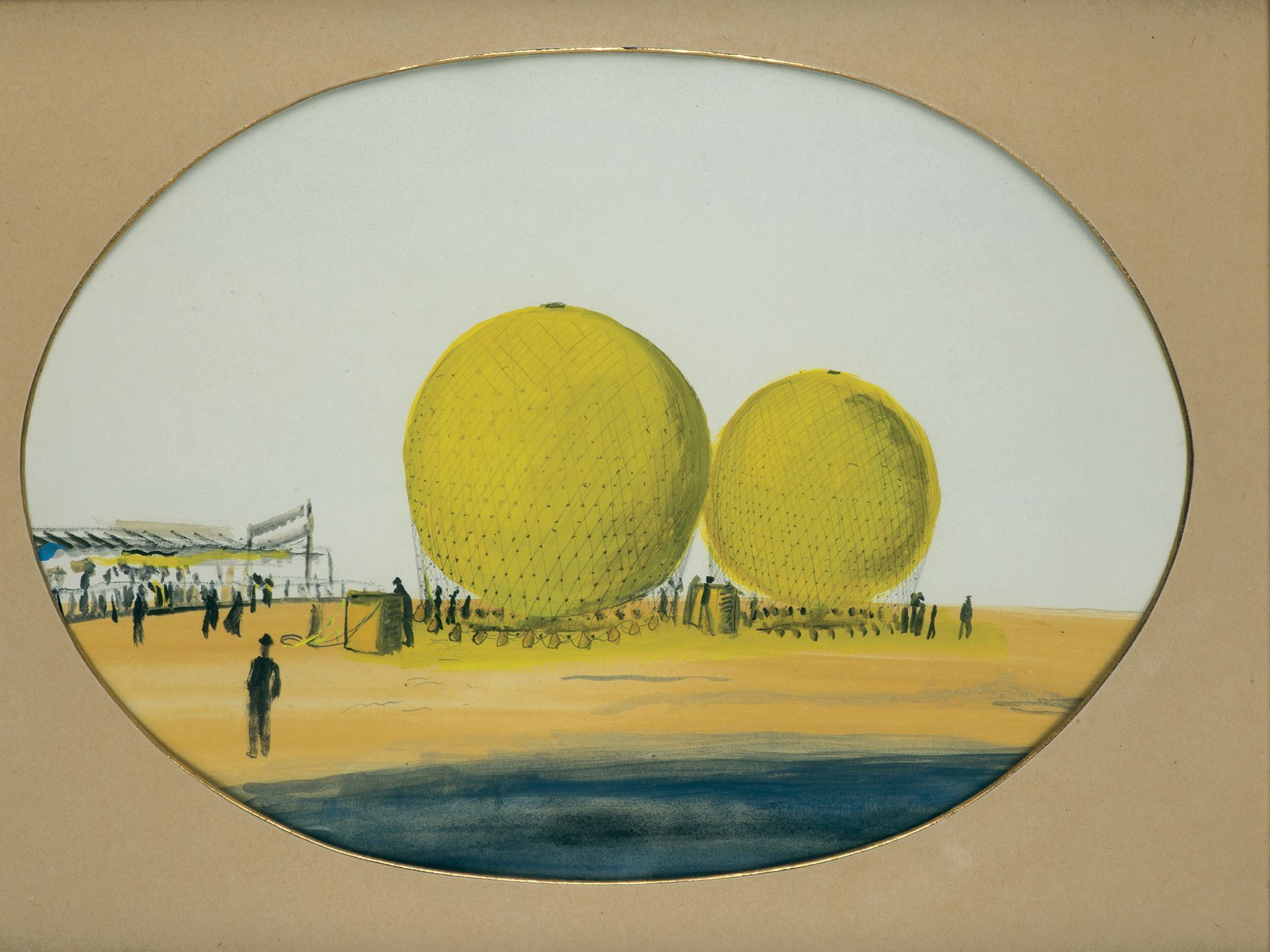 Kamil Lhoták: Dva balony, 1940