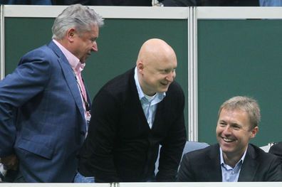 Tenis - Davisův pohar - celebrity - Roman / Beneš