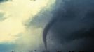 Tornado over Oklahoma Town