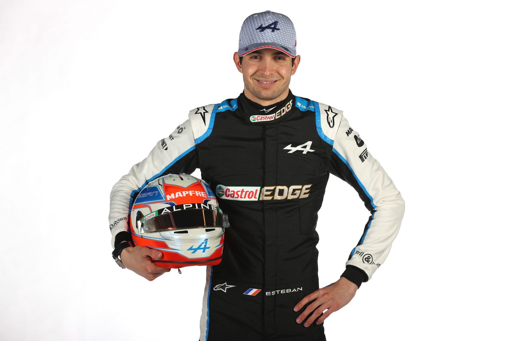 Helmy pilotů F1 2021: Esteban Ocon