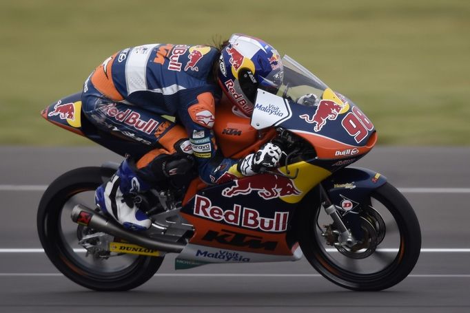 Moto3, VC Argentiny 2015: Karel Hanika, KTM