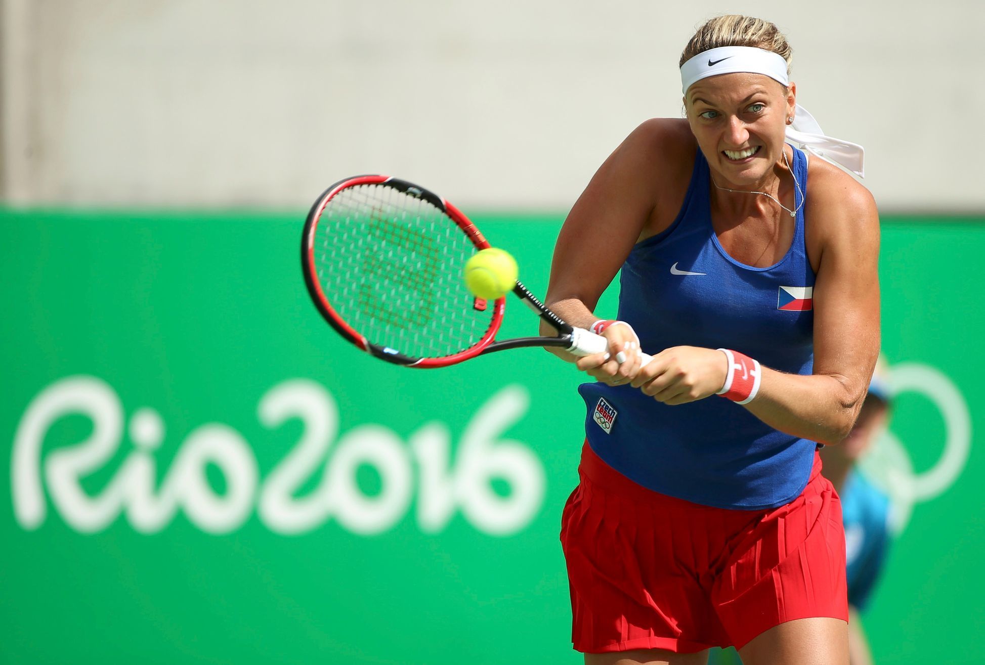 OH 2016, tenis: Petra Kvitová v semifinále s Monicou Puigovou