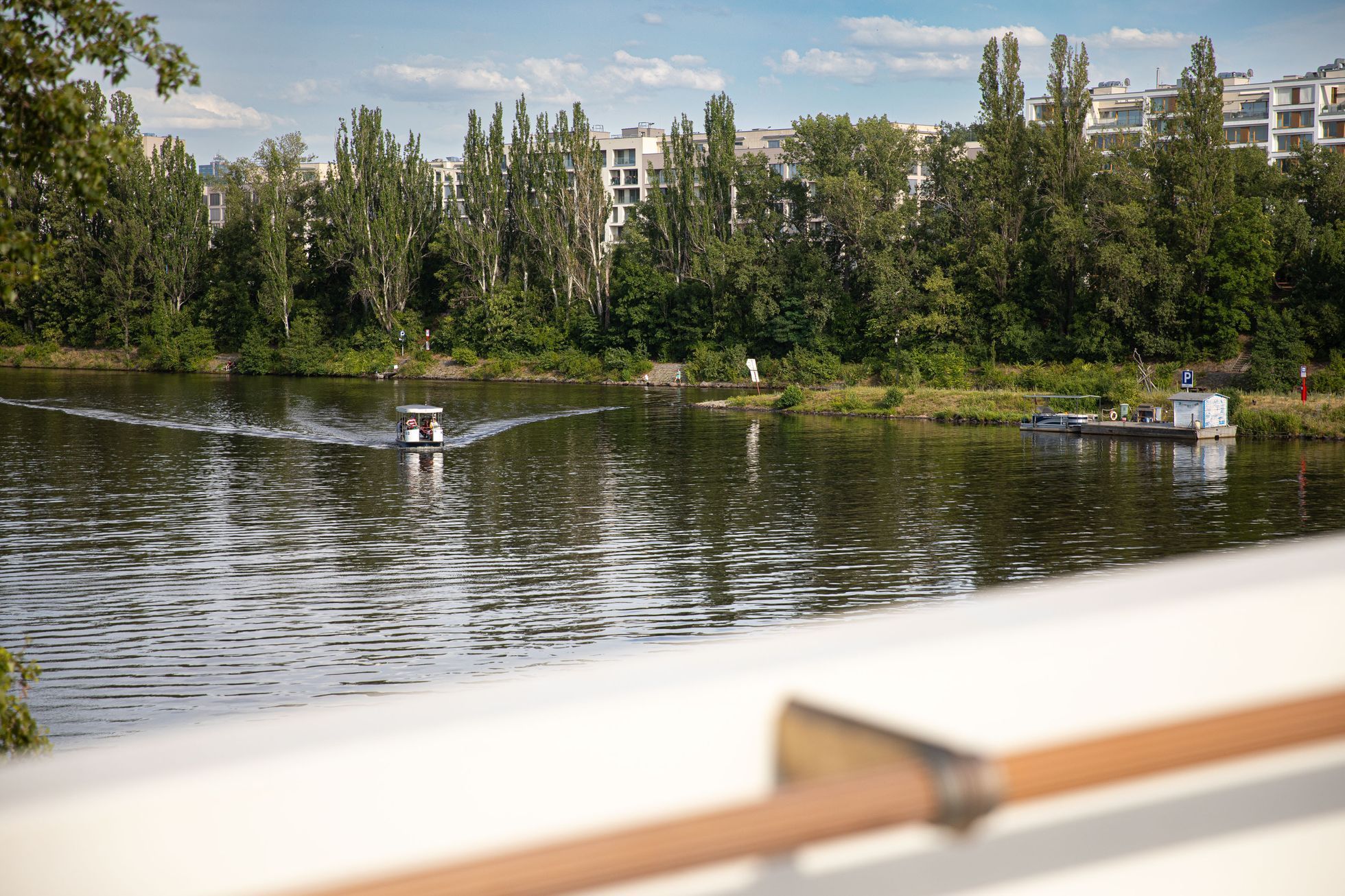 Lávka Holešovice – Karlín, architekt Petr Tej