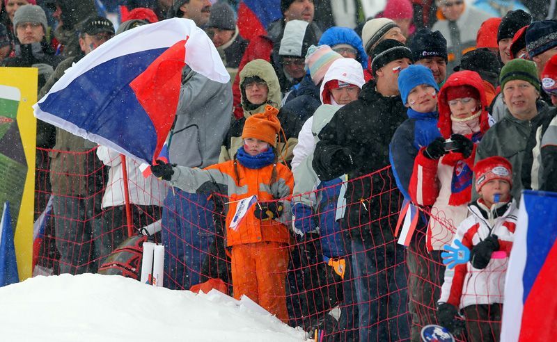 Liberec - muži 15km fanoušci