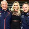 F1, VC Las Vegas 2023: Helmut Marko, Lindsey Vonnová a Christian Horner