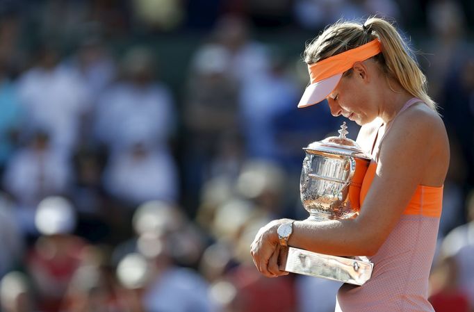 Maria Šarapovová na French open 2014