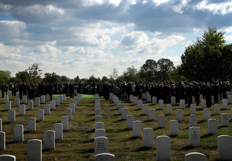 Hřbitov v Arlingtonu, nedaleko Washingtonu