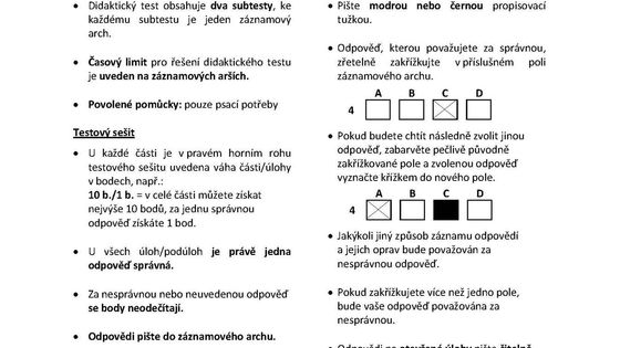 Státní maturita z němčiny - základní úroveň