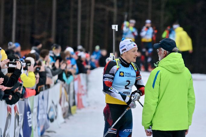 biatlon 2018/2019, exhibiční mistrovství republiky v supersprintu v Břízkách, Ondřej Moravec