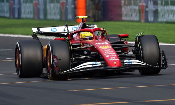 VC Číny F1 2025: Lewis Hamilton, Ferrari