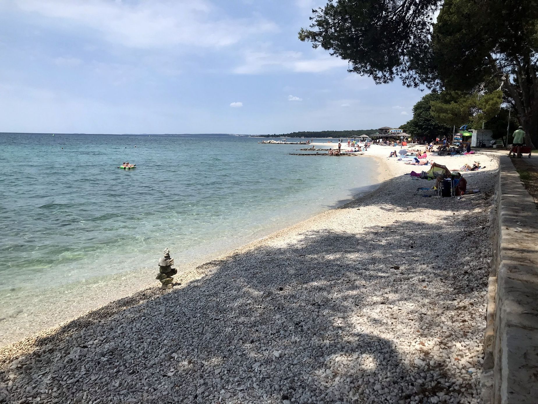 Chorvatsko, Istrie, červen 2020