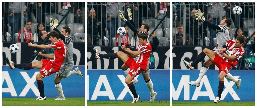 Bayern - Inter (Gomez, Julio Cesar)