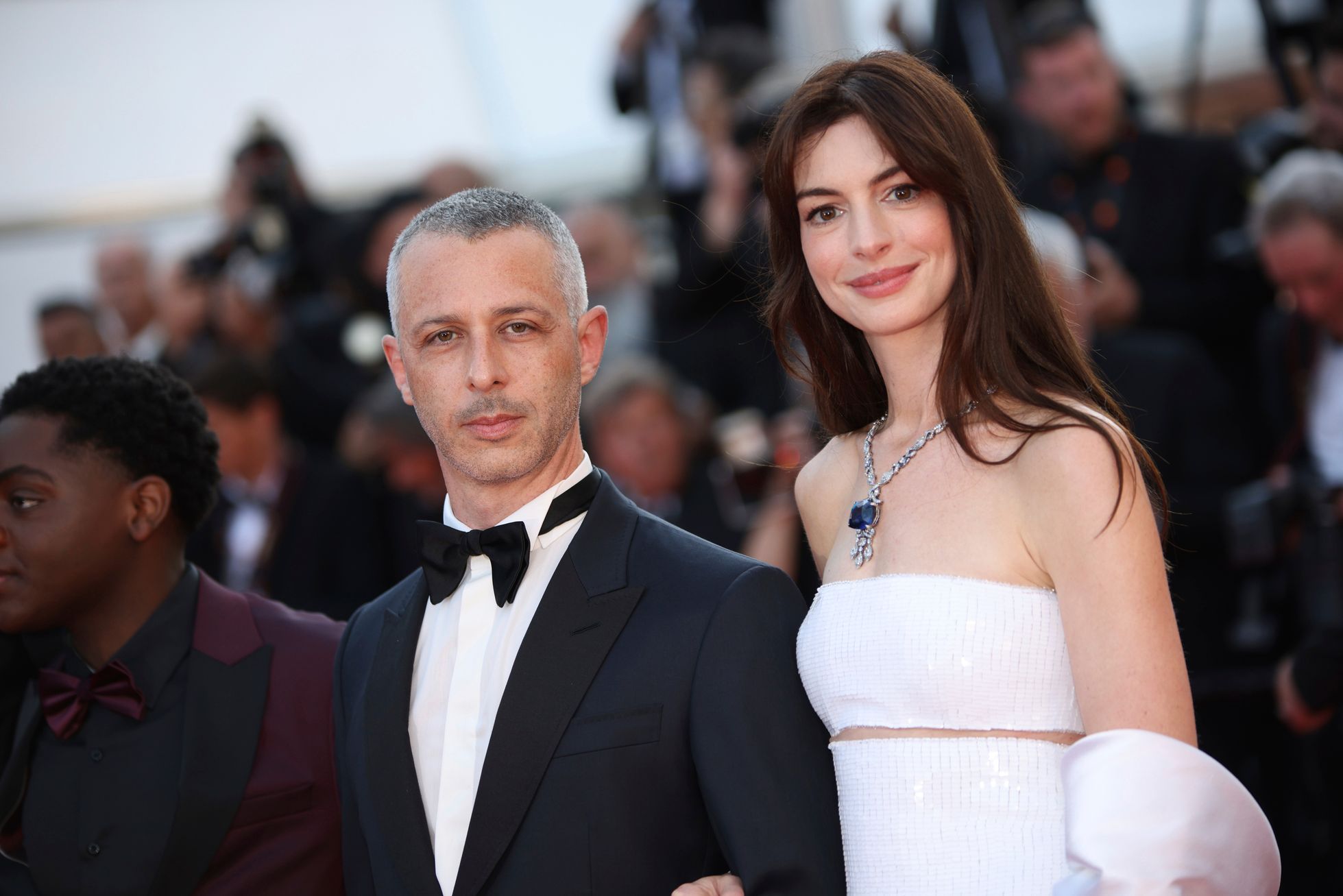 Jeremy Strong, Anne Hathaway, Cannes, 2022