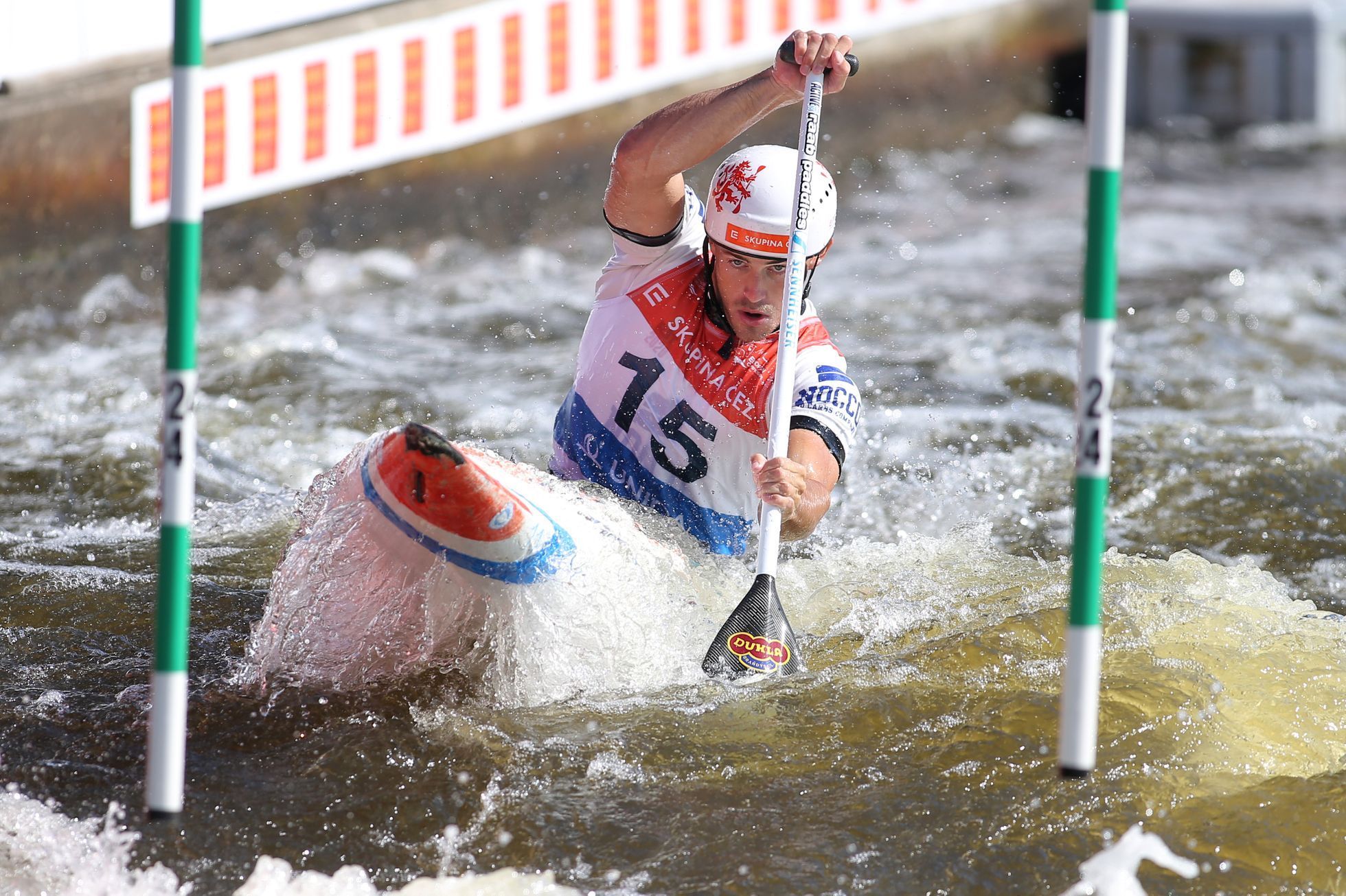 ME ve vodním slalomu 2020 v Praze: Kanoista Vojtěch Heger