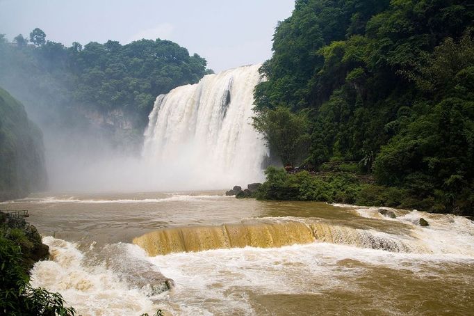 Název : Chuang-kuo-šu Falls   Místo : Čína