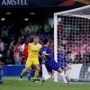 fotbal, odveta čtvrtfinále Evropské ligy, Chelsea - Slavia, druhý gól Chelsea