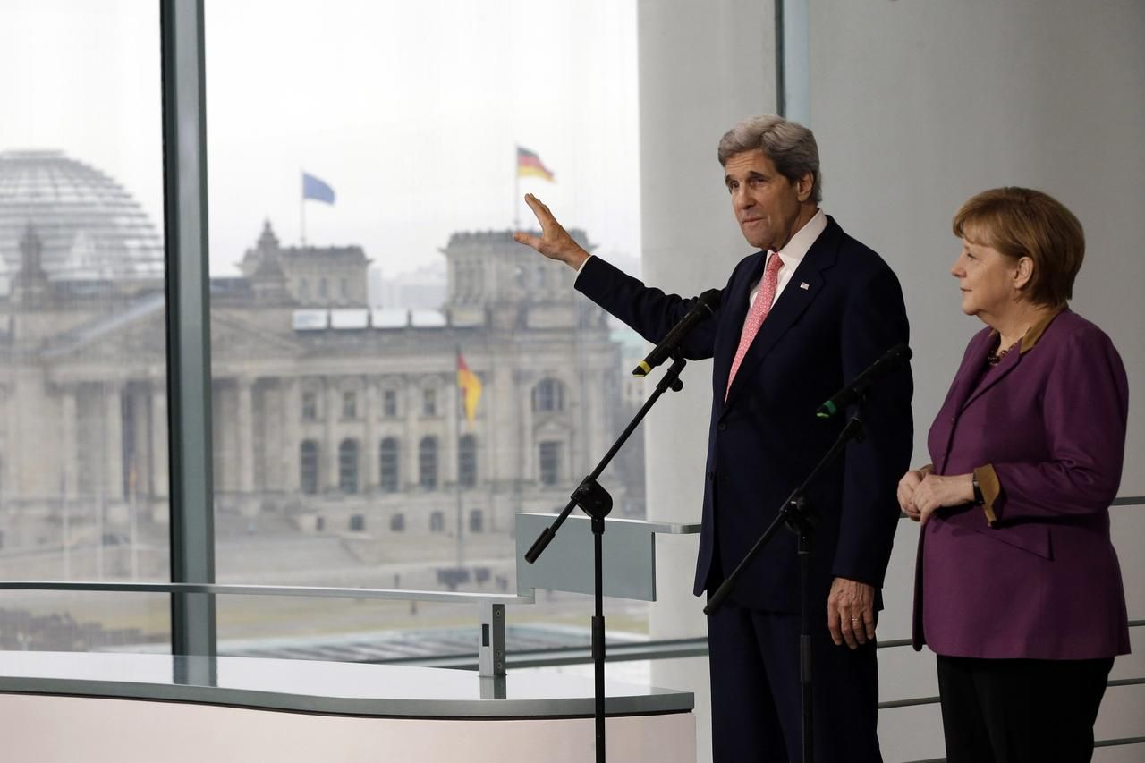 John Kerry na cestě po Evropě - Berlín