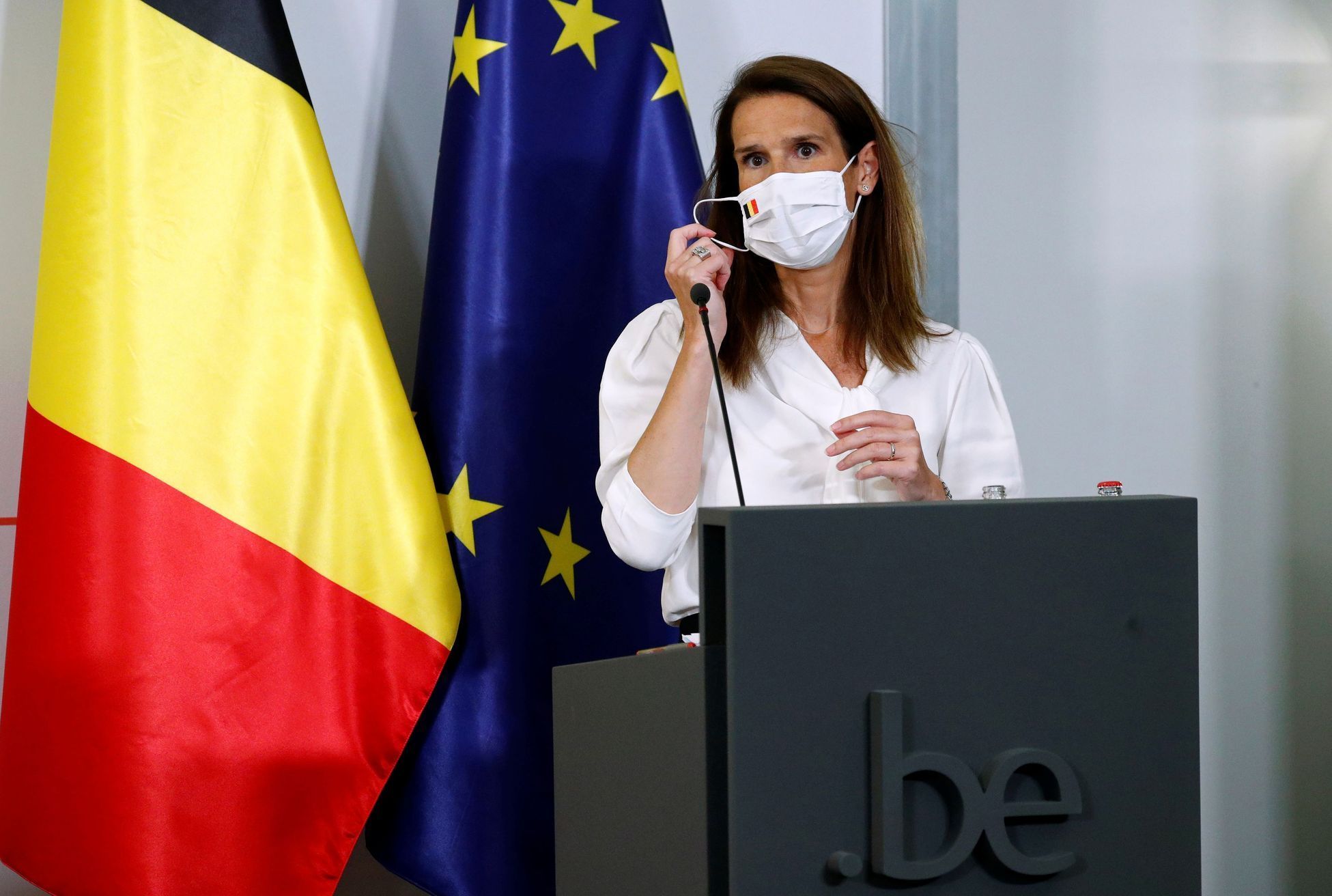 Sophie Wilmèsová premiérka belgie