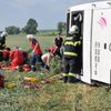 Nehoda autobusu si v Olomouci vyžádala 16 zraněných