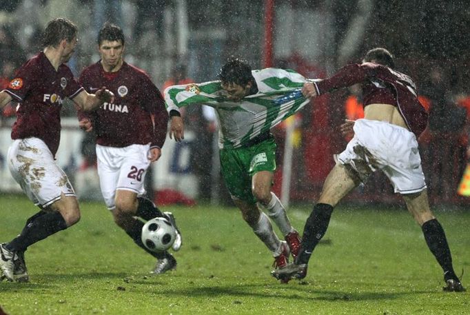 Hráči letošního ligového nováčka Bohemians Praha byli pro ostřílenou Spartu nečekaně silným soupeřem.