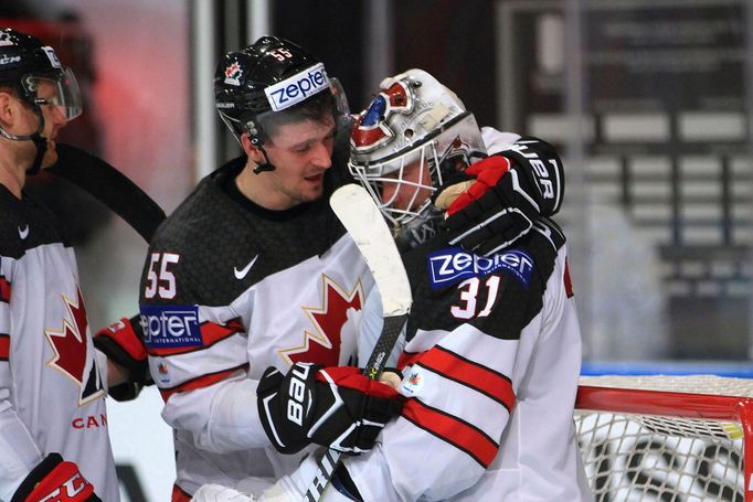 MS 2017, Česko-Kanada: Mark Scheifele a Calvin Pickard