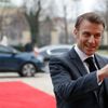 France's President Emmanuel Macron visits Prague