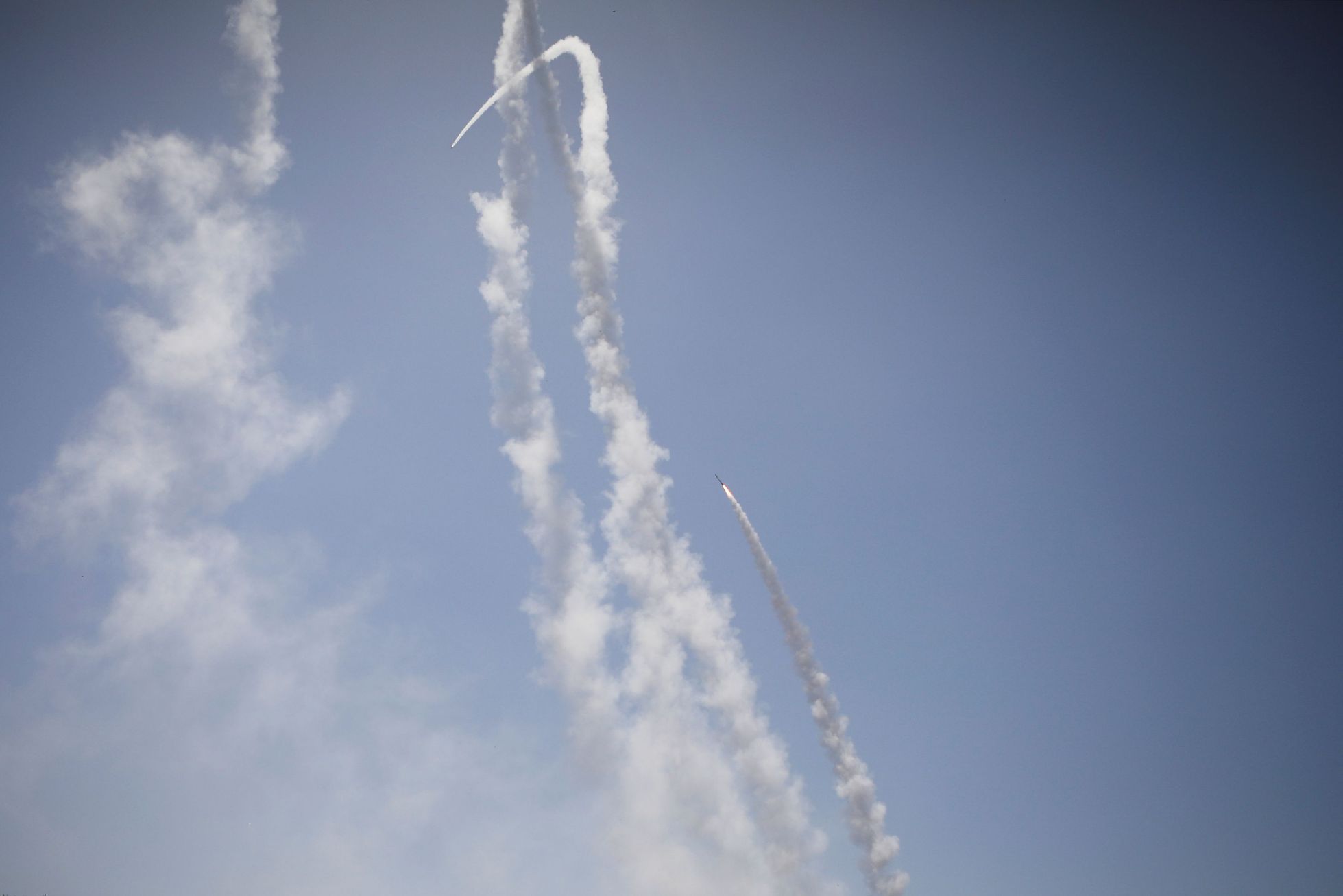 izraelsko-palestinský konflikt rakety pásmo gazy jeruzalém