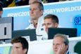 England head coach Stuart Lancaster during the match Reuters / E