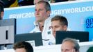 England head coach Stuart Lancaster during the match Reuters / E