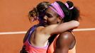 French Open 2015: Lucie Šafářová a Serena Williamsová po finále