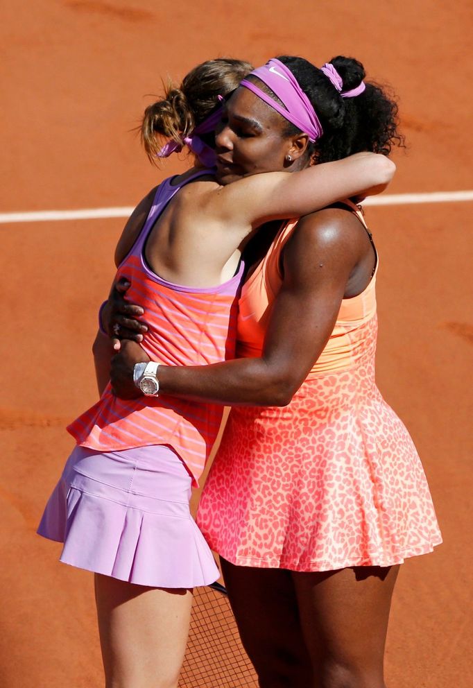 French Open 2015: Lucie Šafářová a Serena Williamsová po finále