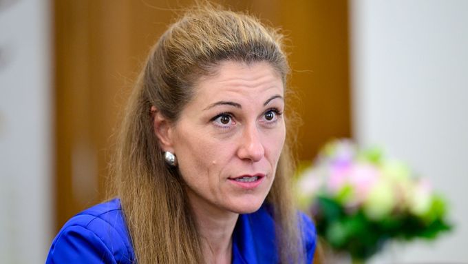 Ministryně spravedlnosti Eva Decroix (ODS); 10. června 2025.