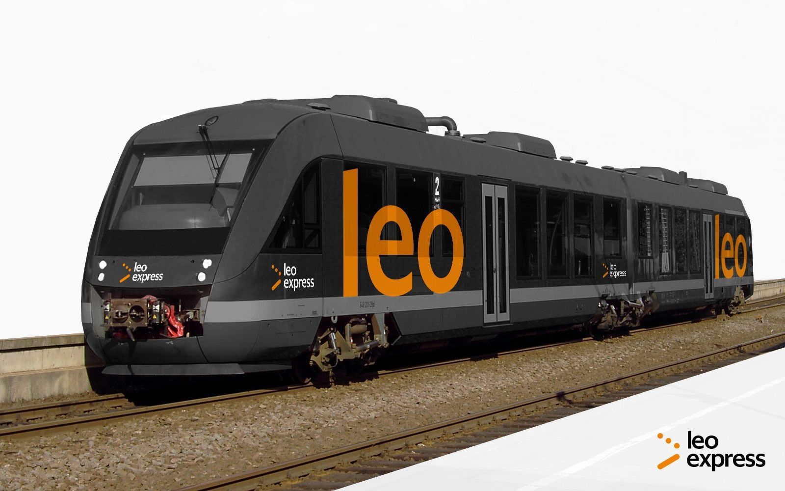 Leo Express vlak LINT
