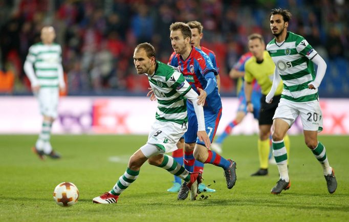 EL, Plzeň-Sporting: Tomáš Hořava - Bas Dost