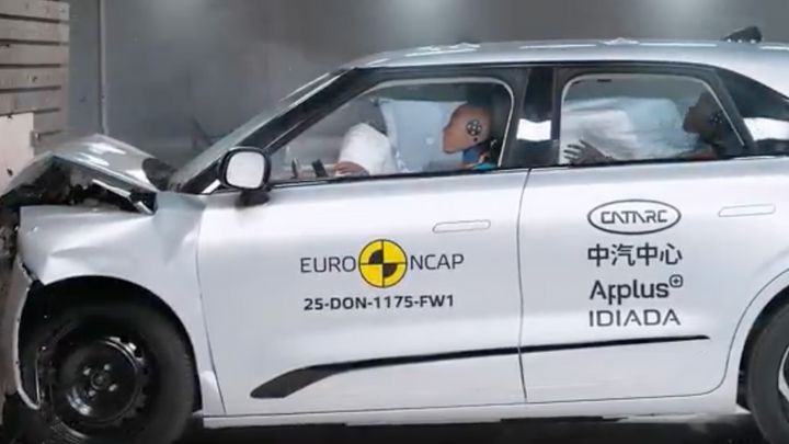 Tohle se Číňanům nepovedlo. Dongfeng Box selhal v nárazových testech; Zdroj foto: EURO NCAP