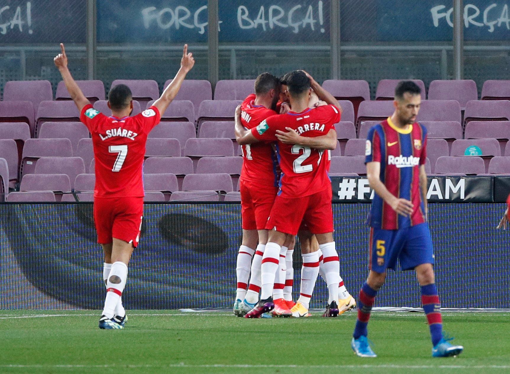 fotbal, španělská liga, 2020/2021, FC Barcelona - Granada