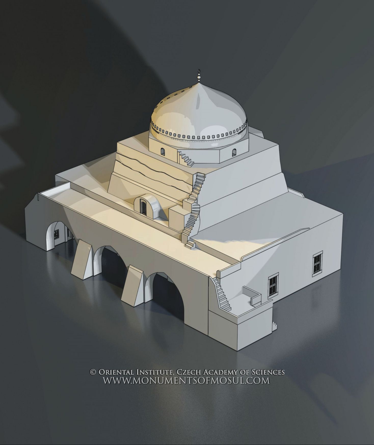 AL-KHIDR mešita mosul model